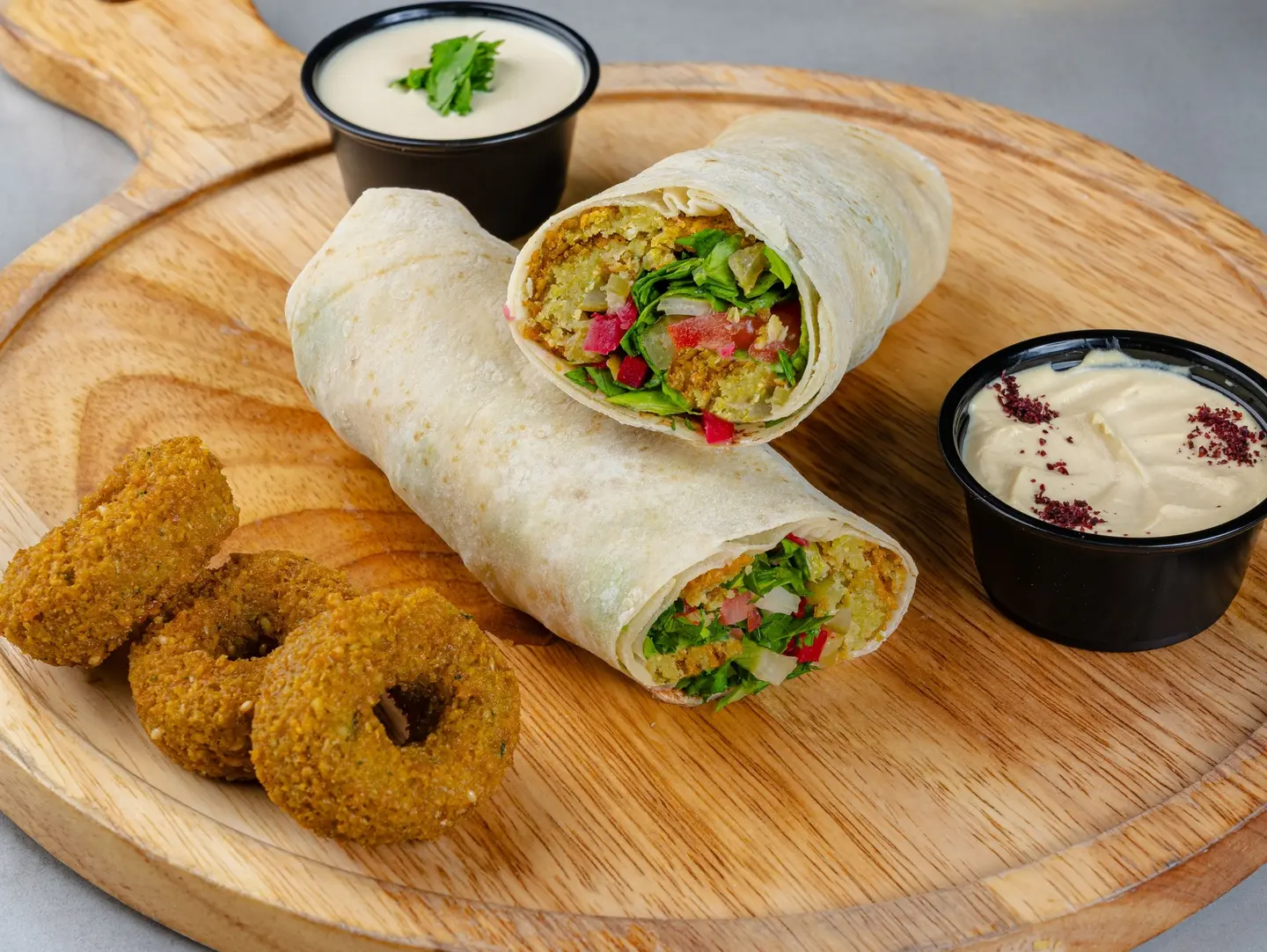 Levantine Falafel Sandwich
