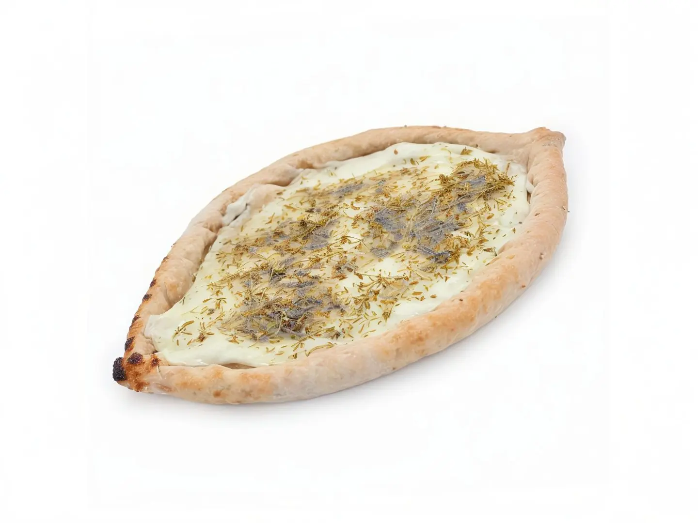 فطيرة لبنه بالزعتر
