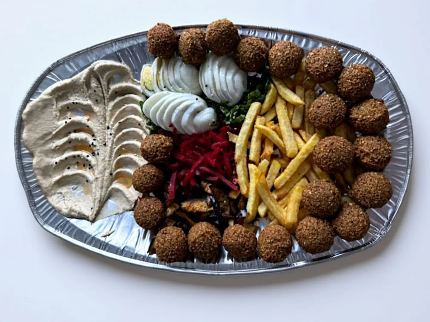 صحن فلافل كبير