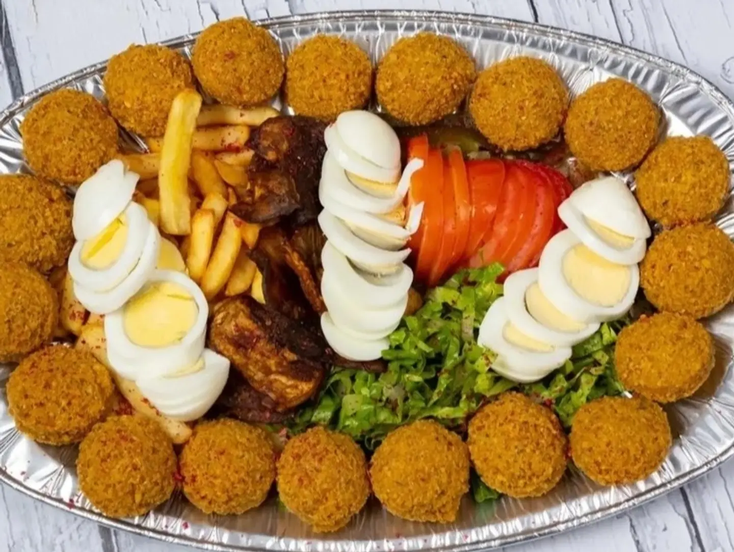 صحن فلافل - كبير