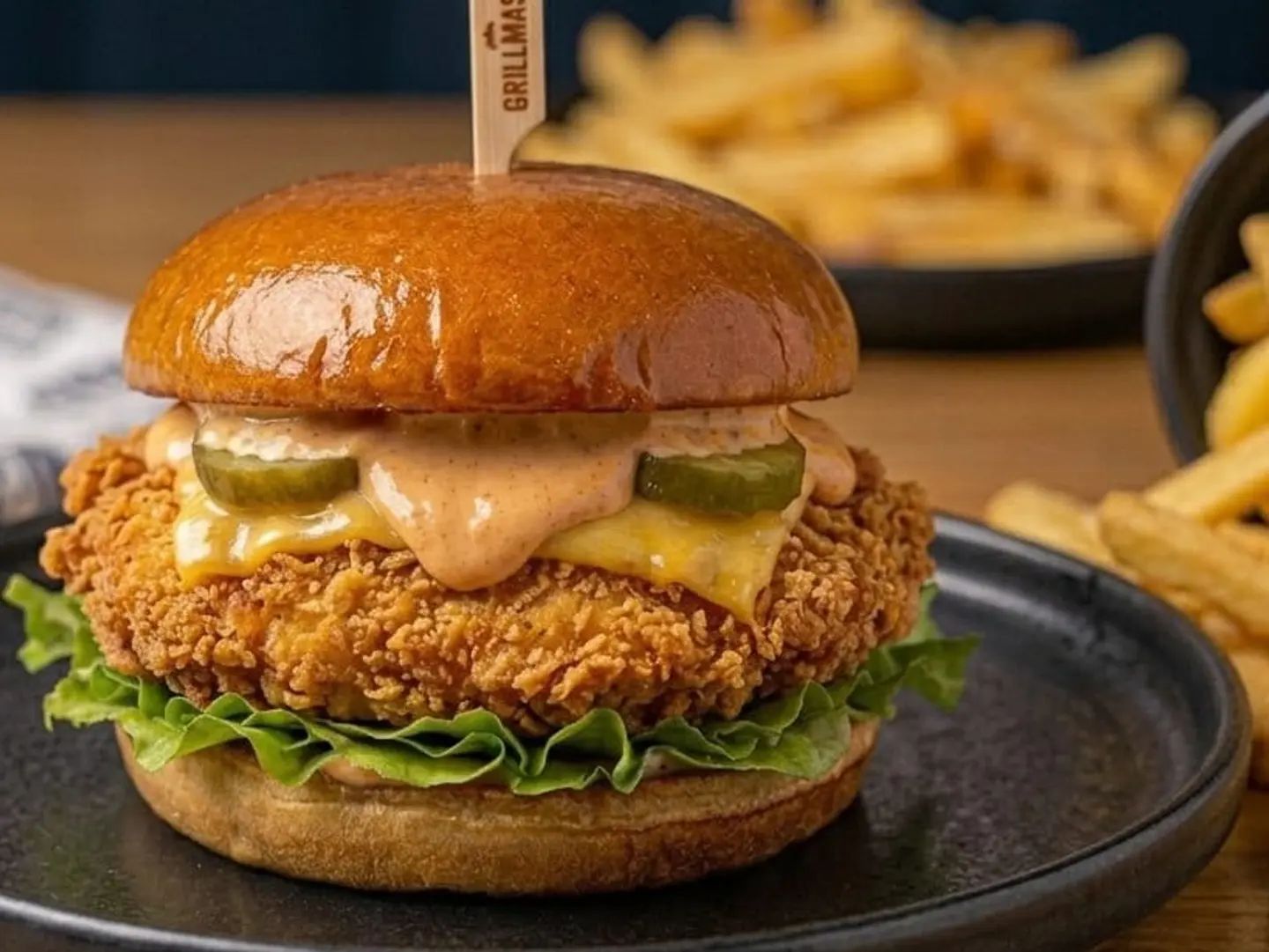Chicken Smash Burger