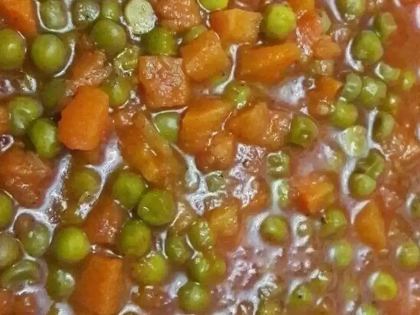 طبق بزالياء طازجة