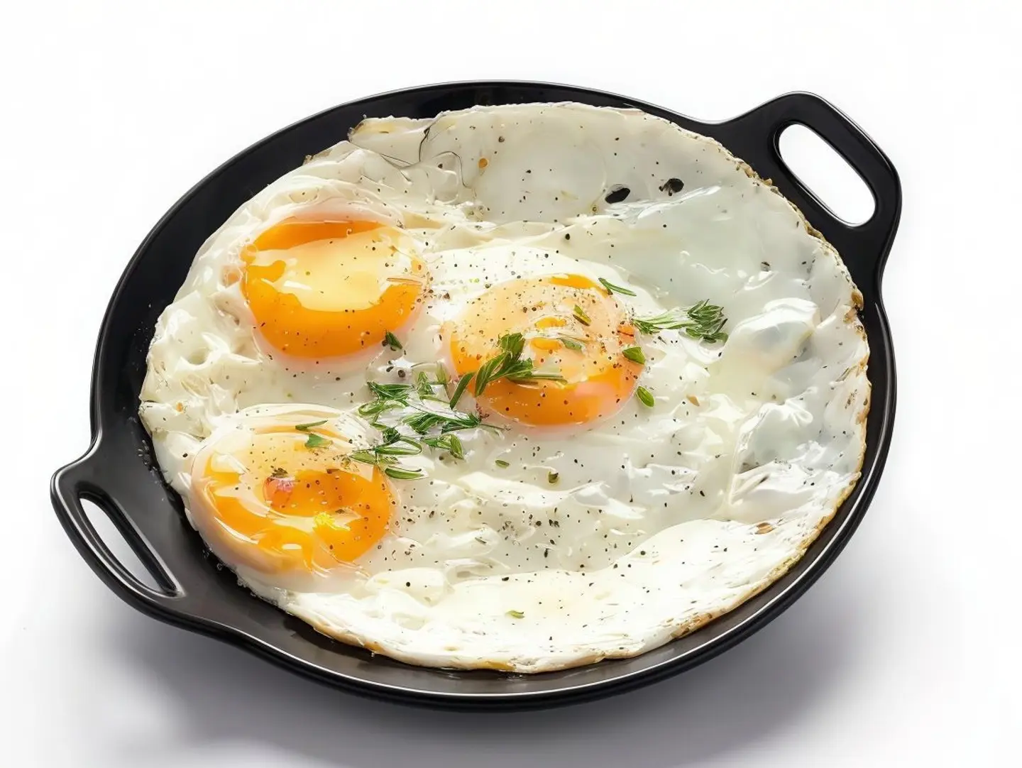Sunny Side Up Egg Plate