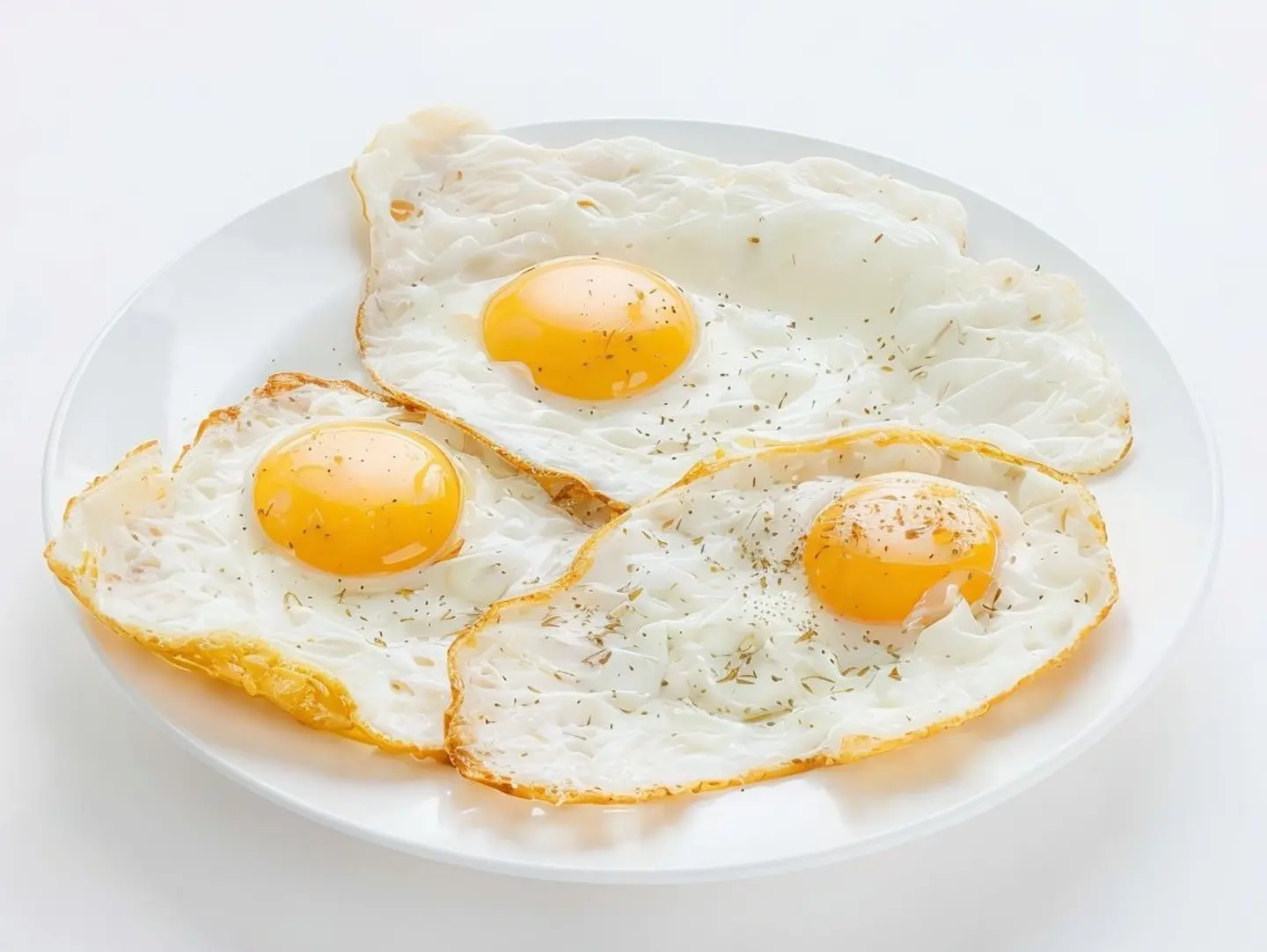 Sunny Side Up Egg And Cheese Plate - Small