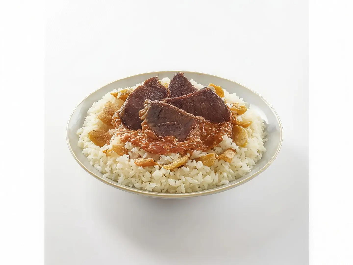 Roasted Meat With Rice