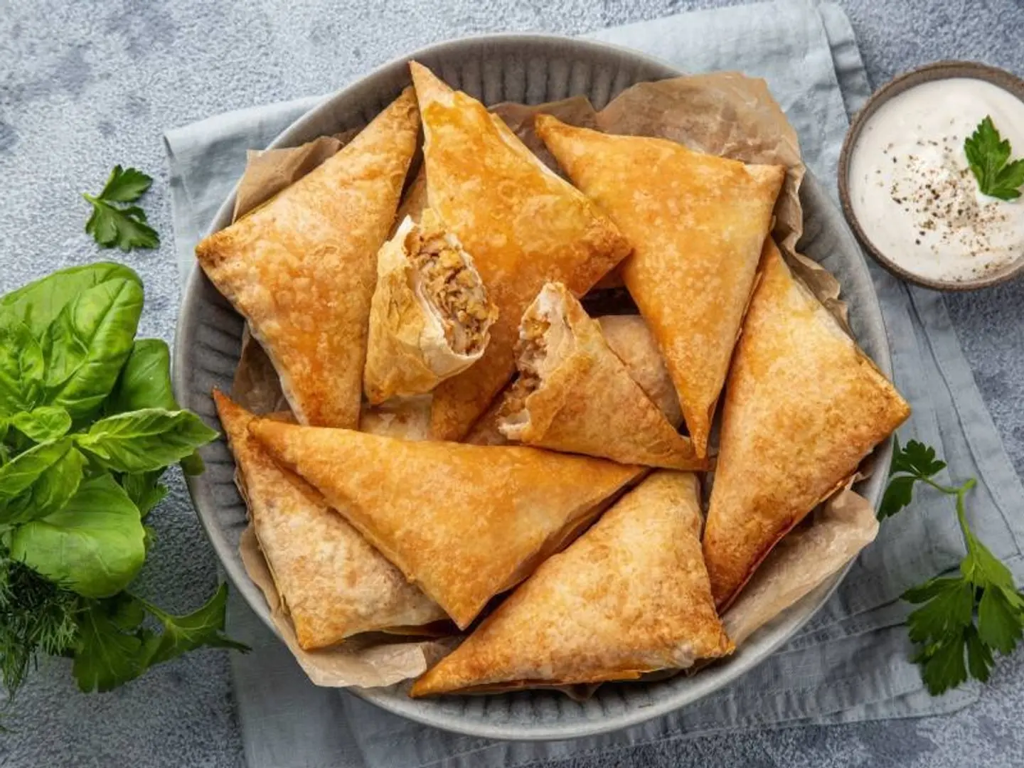 سمبوسة شاورما دجاج