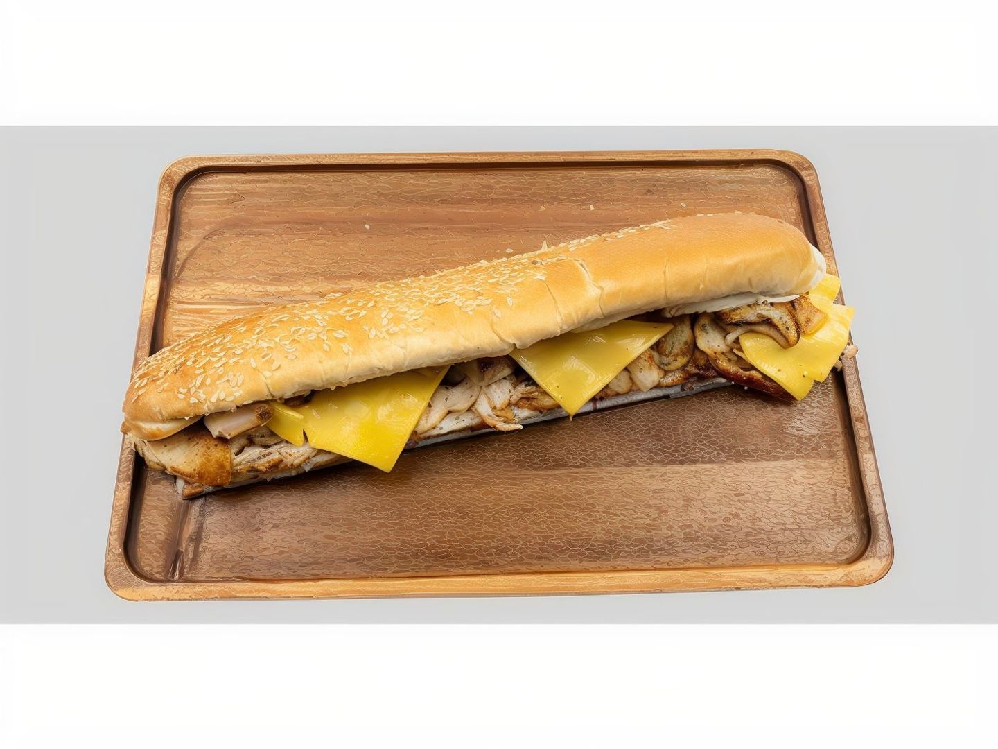 Italian Chicken Shawarma Sandwich