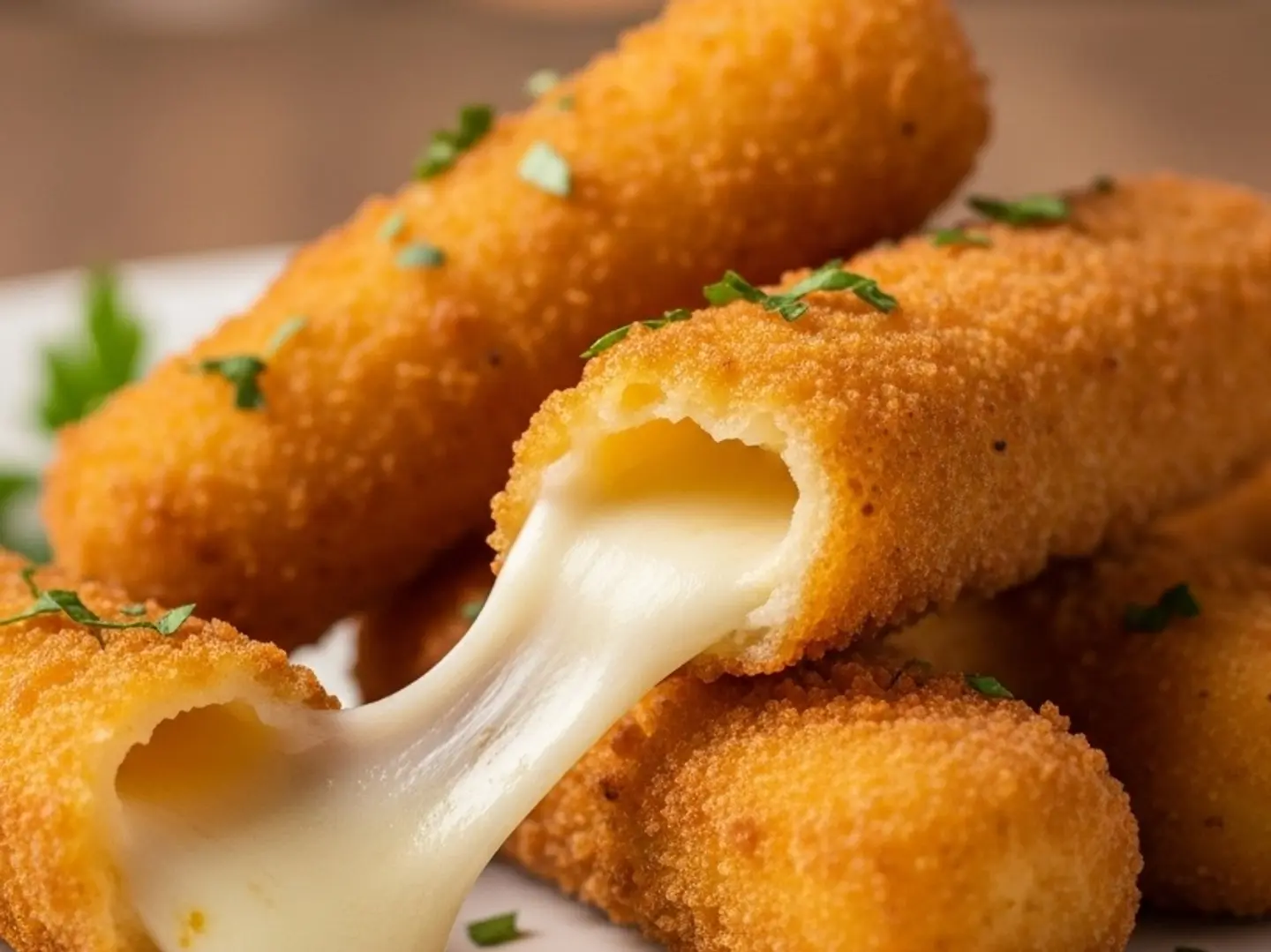 Crispy Mozzarella Sticks