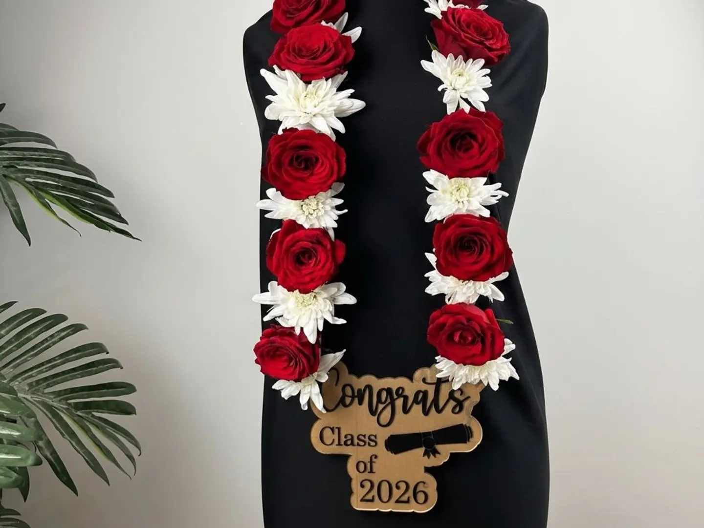 Graduation Contract With Red Roses