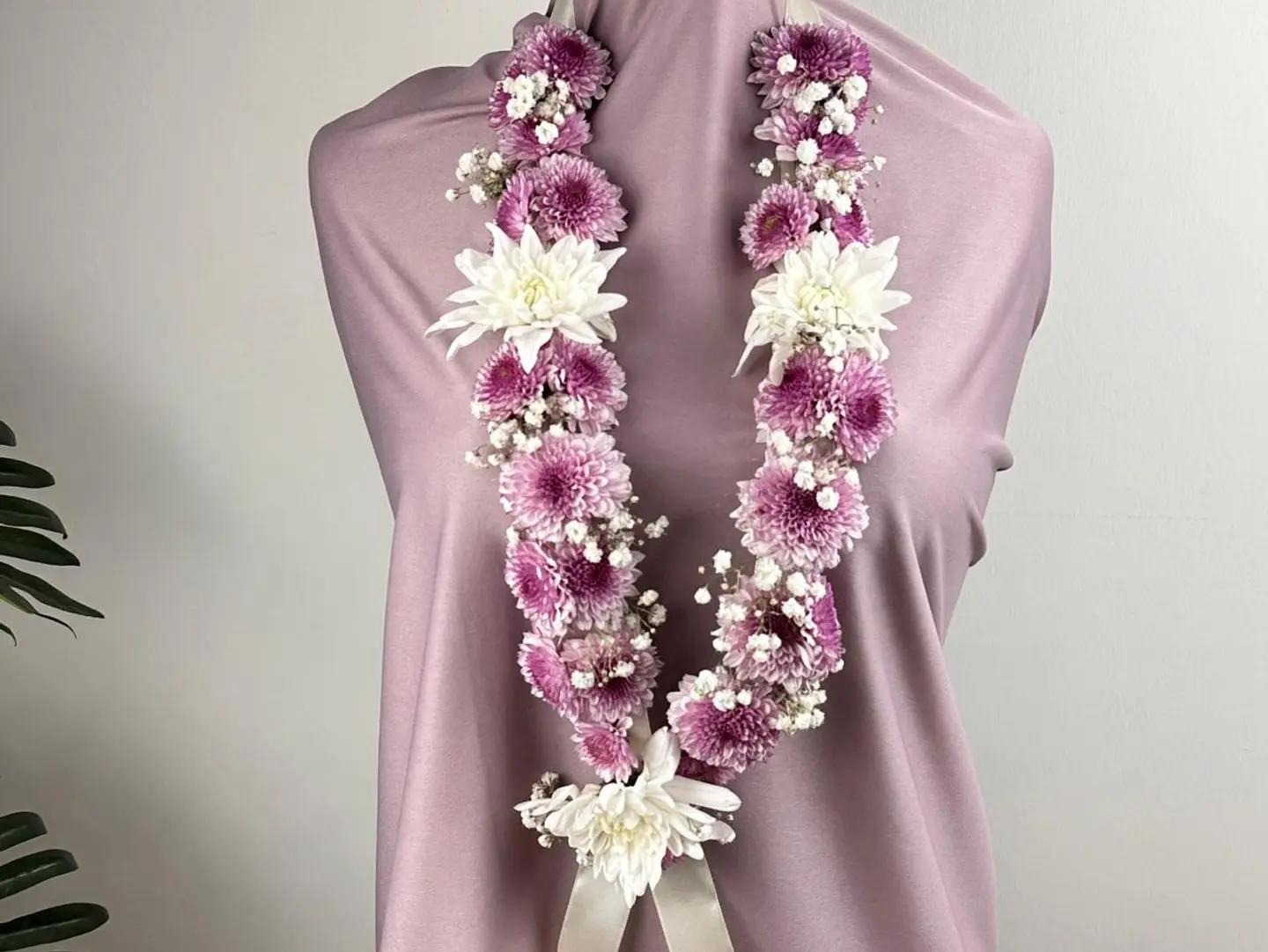 Purple Cherry Necklace