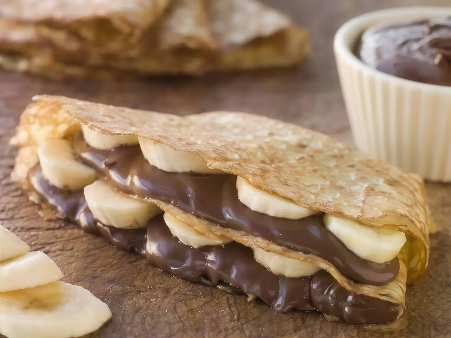 Nutella Banana Crepe