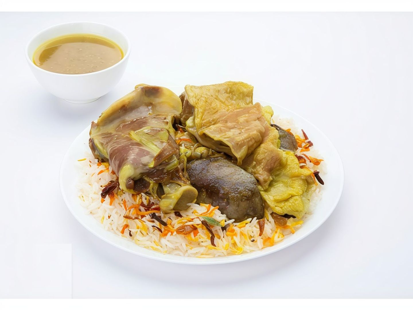 Small Meat Baram With Rice