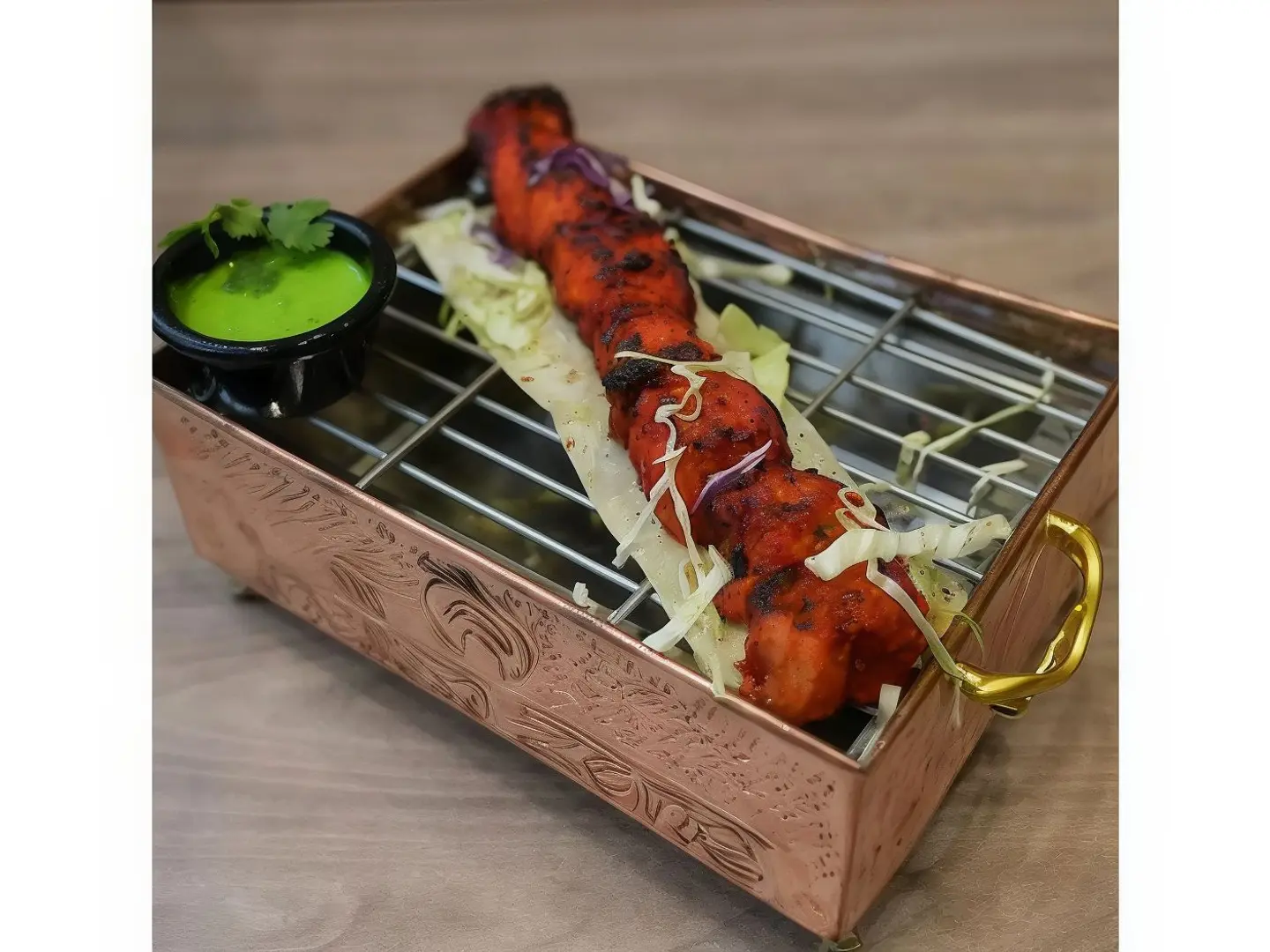 سمك تندوري تكا