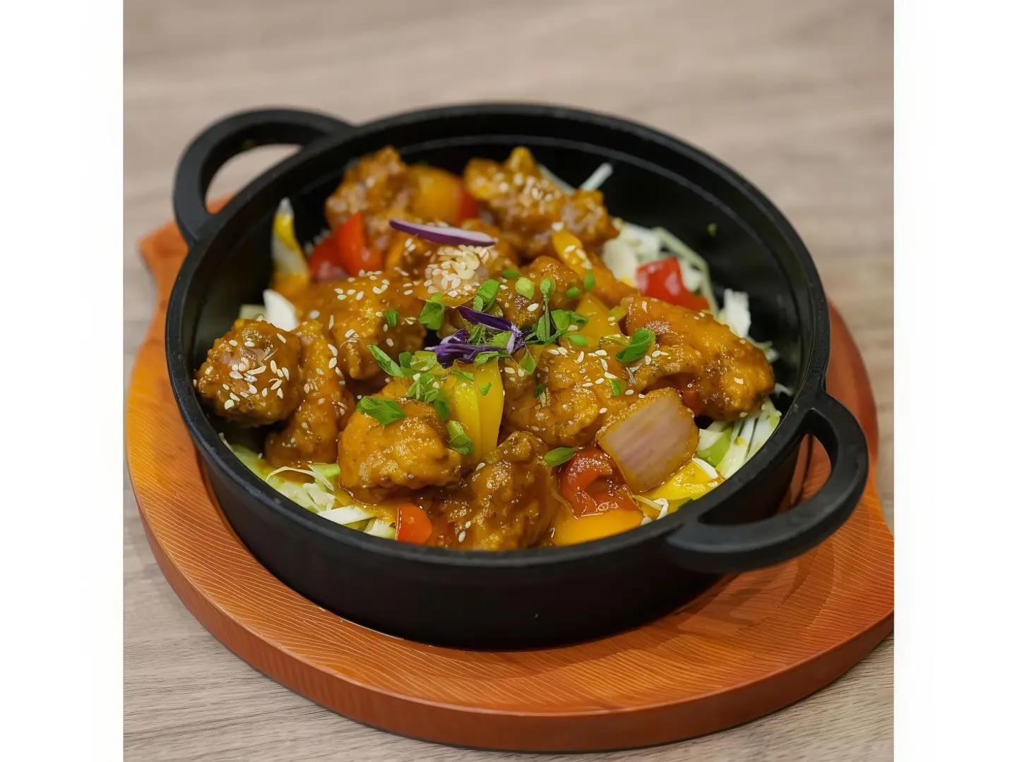 دجاج كرسبي بالليمون