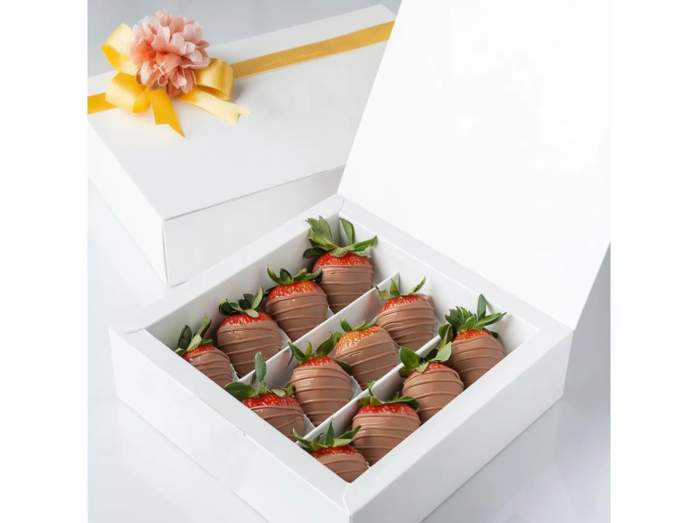 ٨ قطع شوكو فراولة