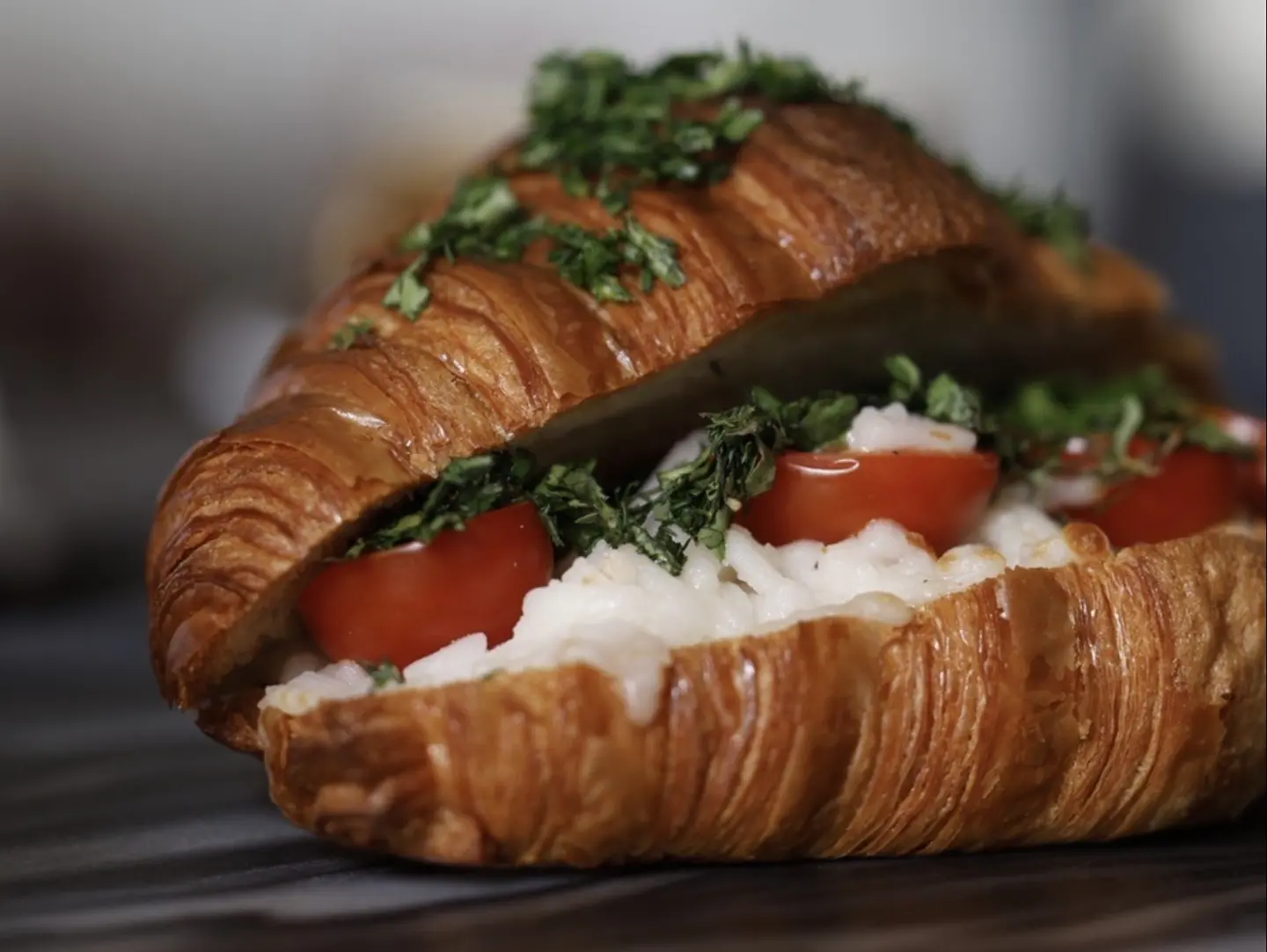 Baked Cheese Croissant