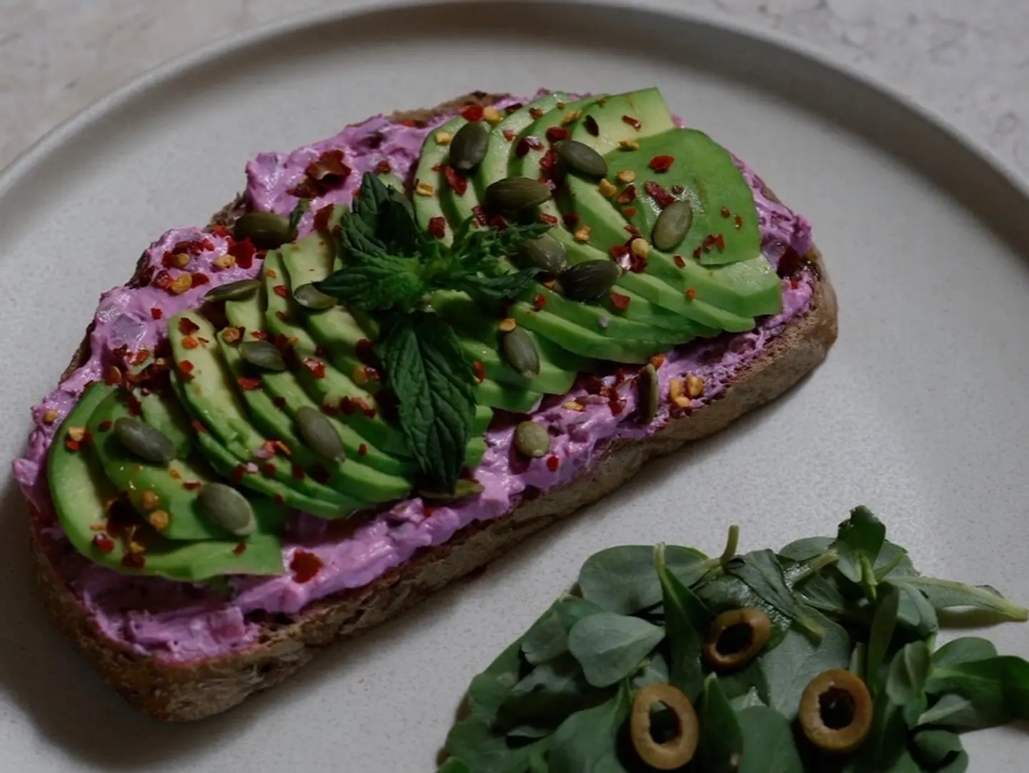 The Velvet Blush Toast