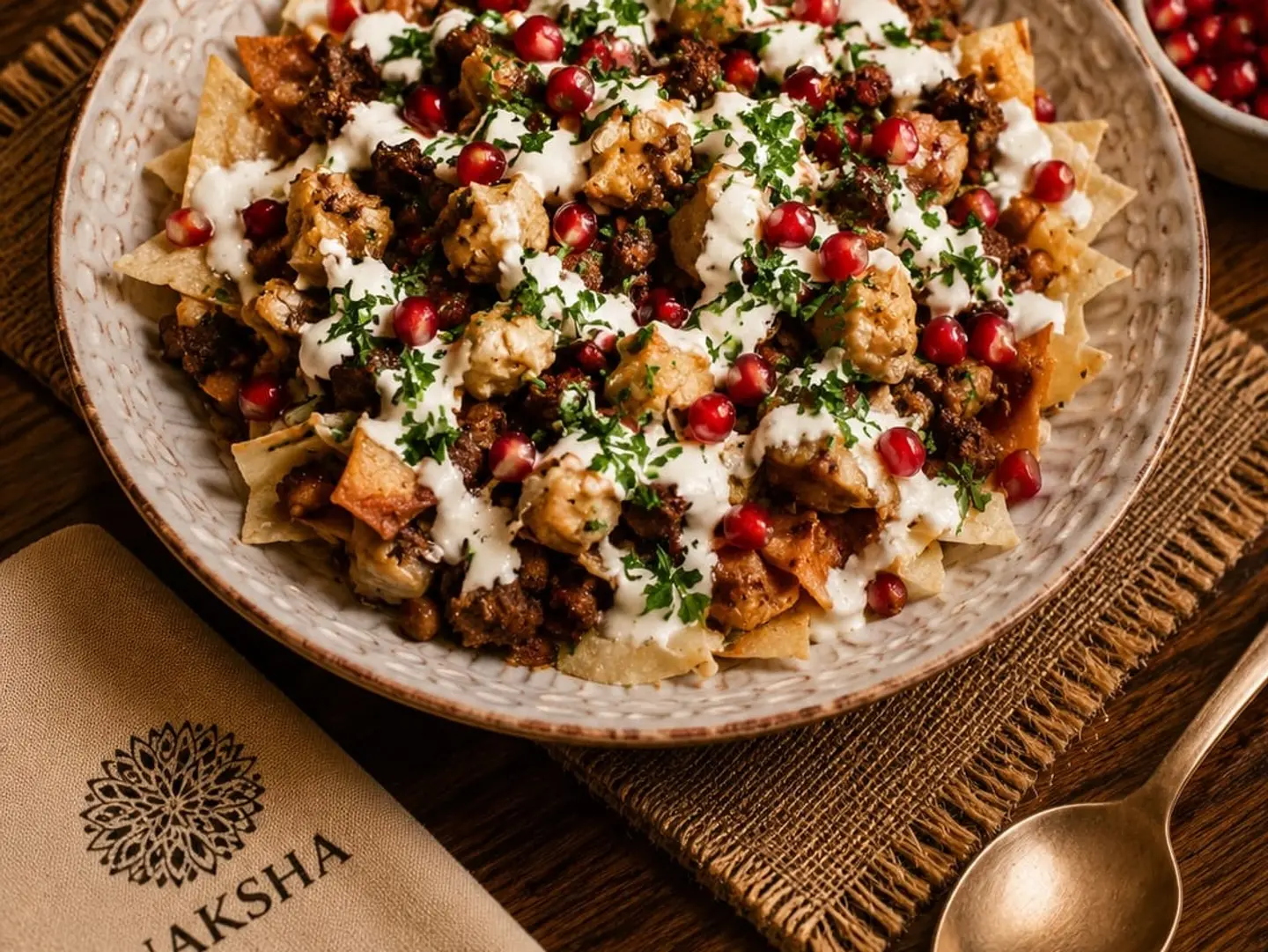 Eggplant Fatteh