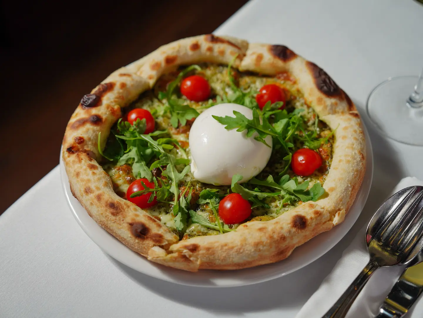 Burrata Pizza