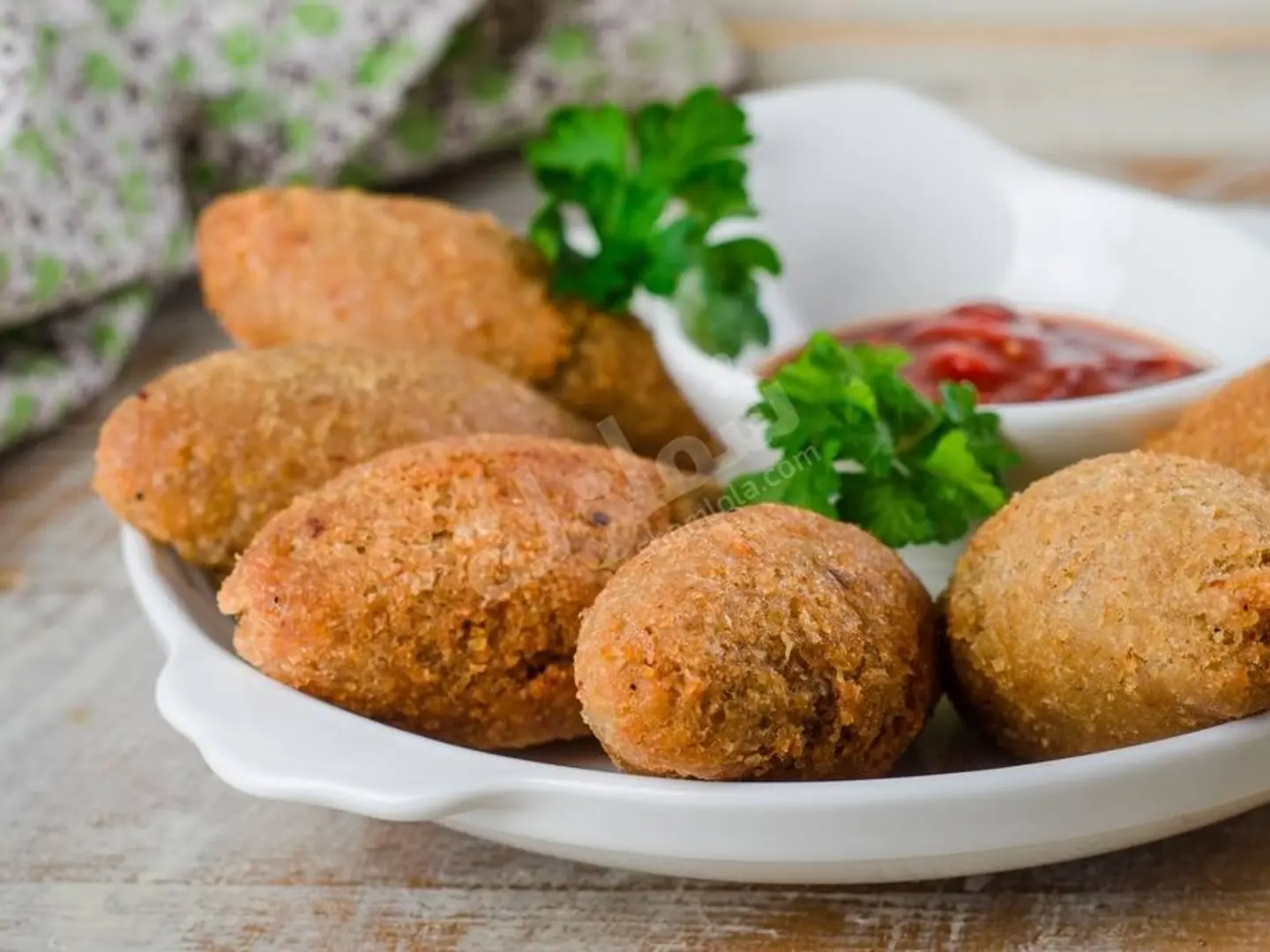 طبق كبه دجاج
