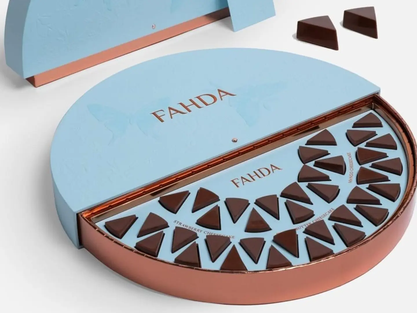 شوكلت فهدة تشيز كيك حجم كبير