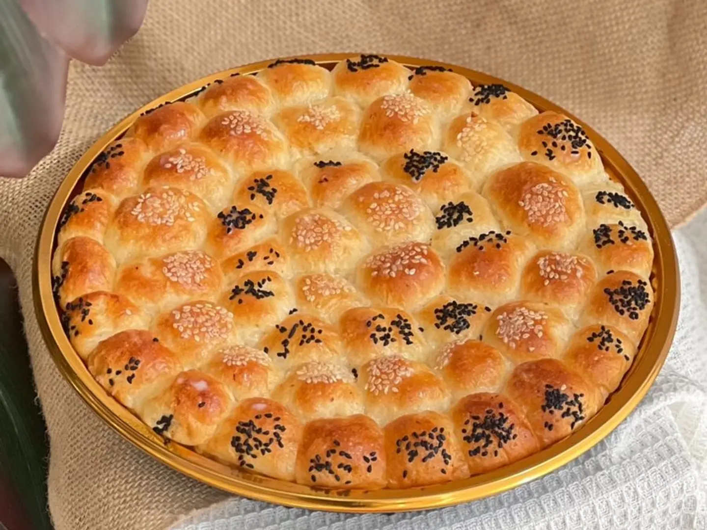 Beehive With Caramel