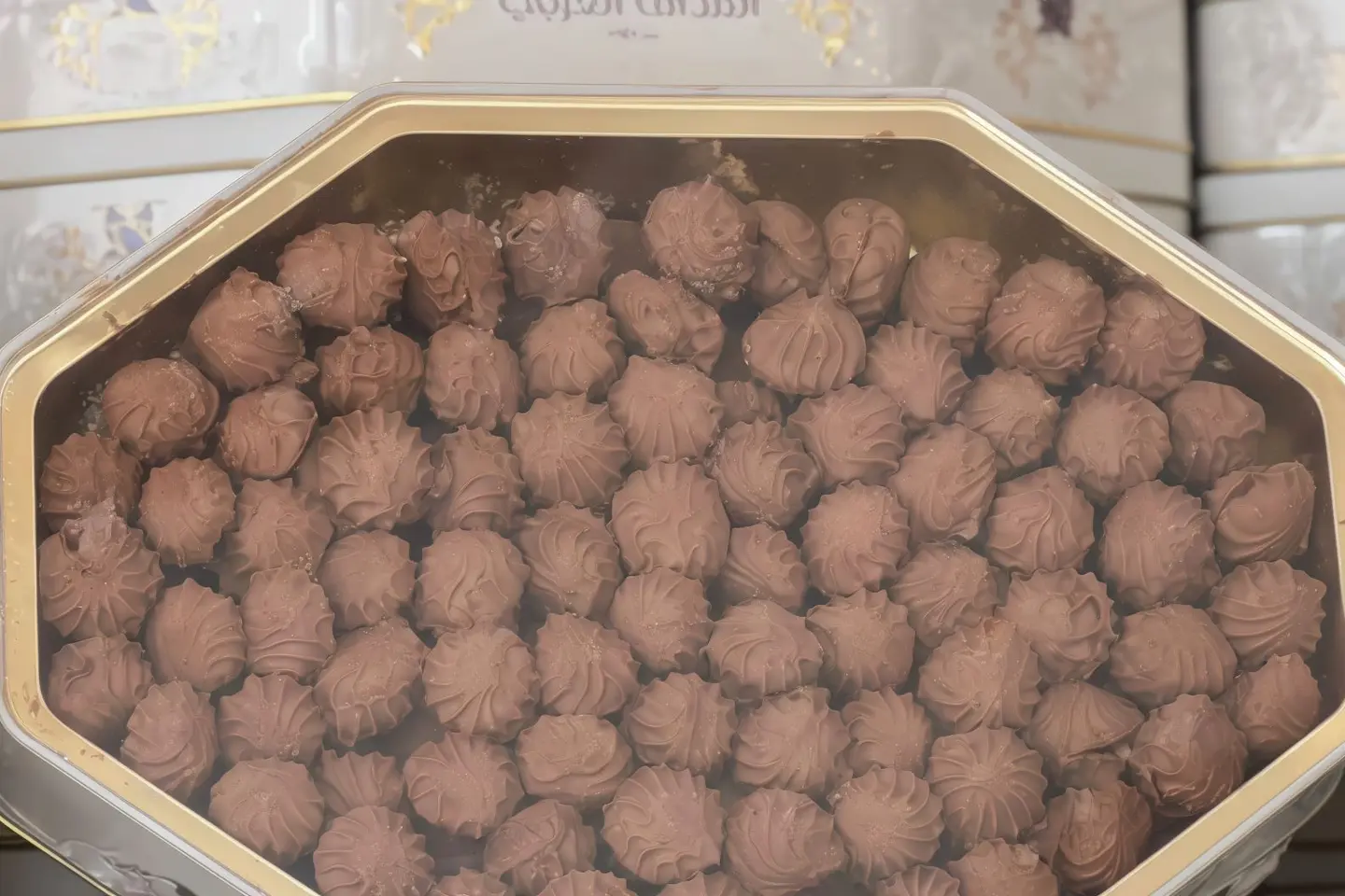 Arabic Chocolate Stuffed Petit Fours