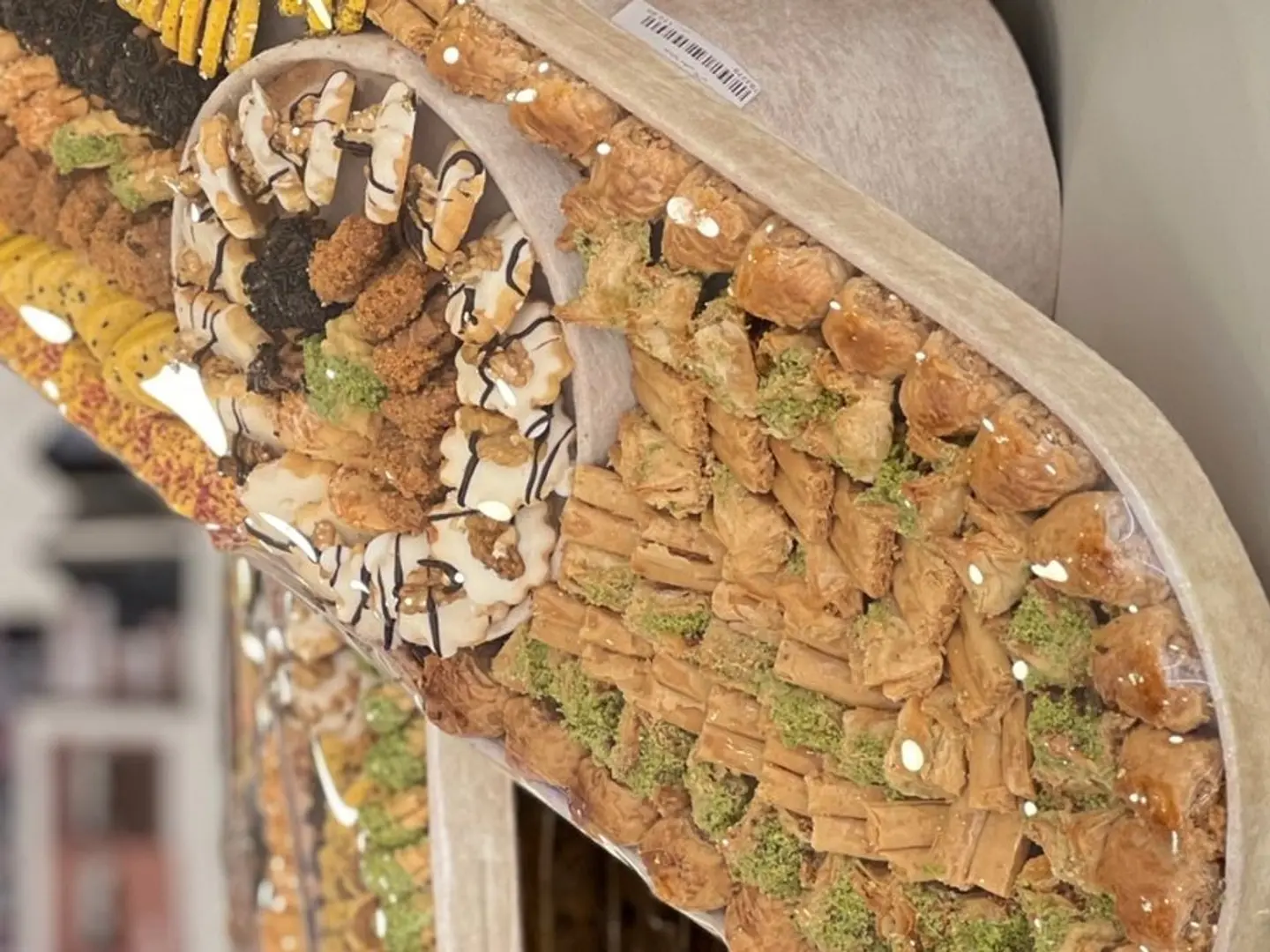 Mixed Trio Tray (Petit Fours   Baklava   Savories)