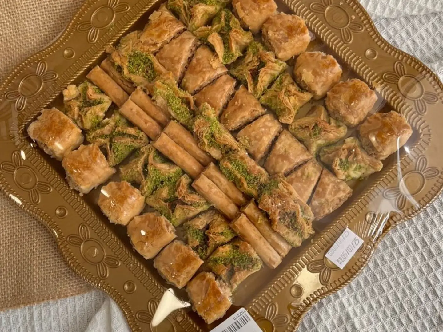 Mixed Baklava Plate