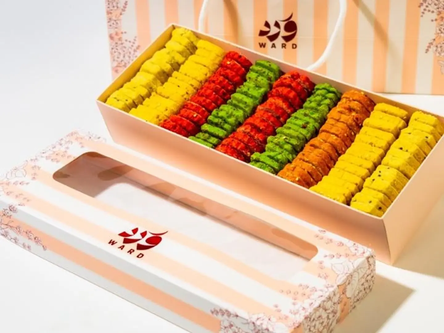 بسكوت مالح ورد