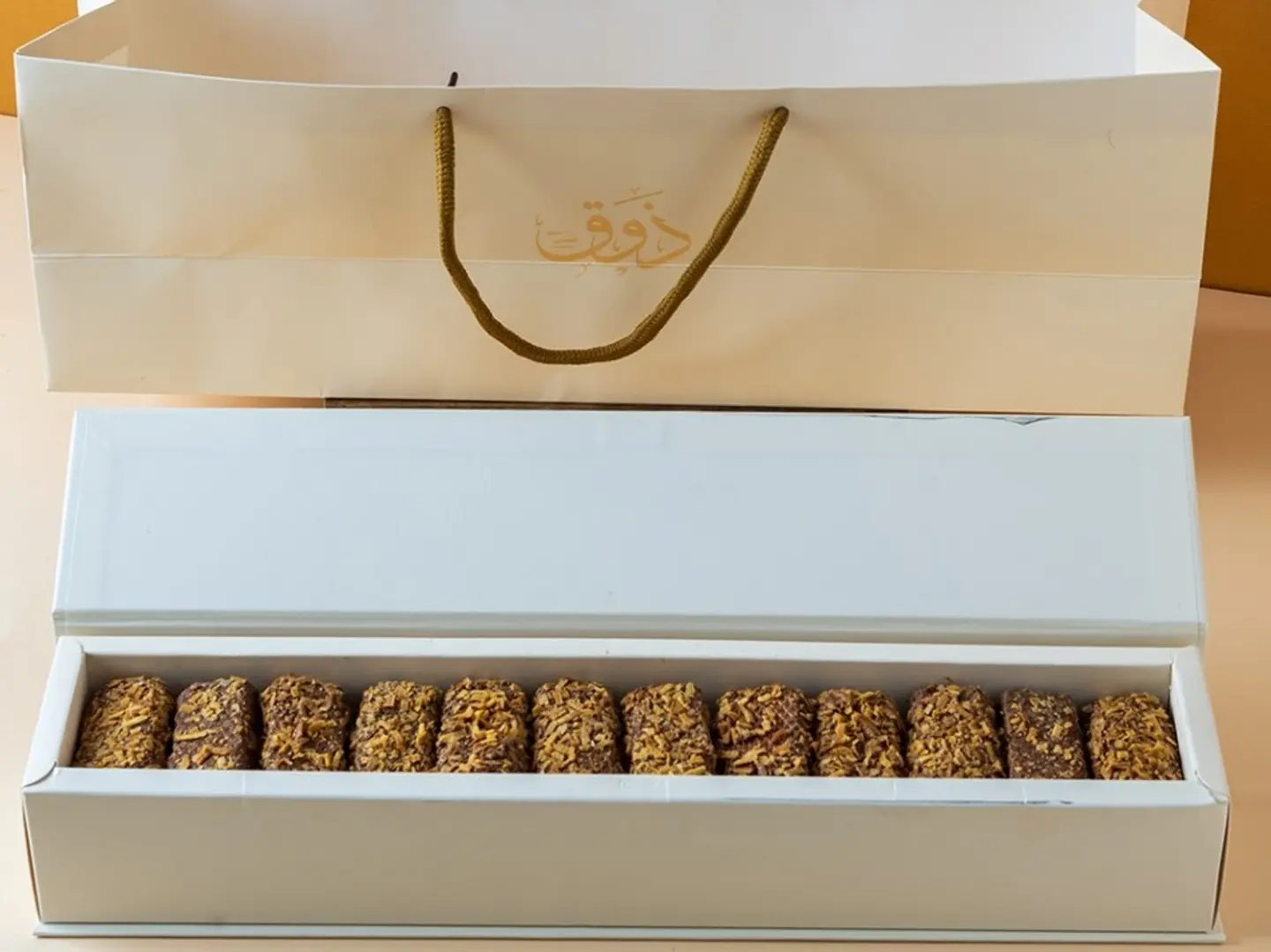 Chocolate Taste Wafer With Coconut