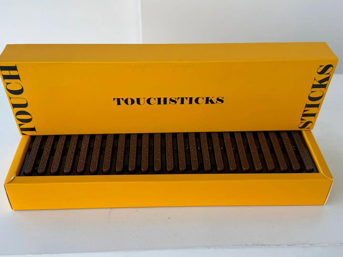 Touch Sticks With Caramel Filling