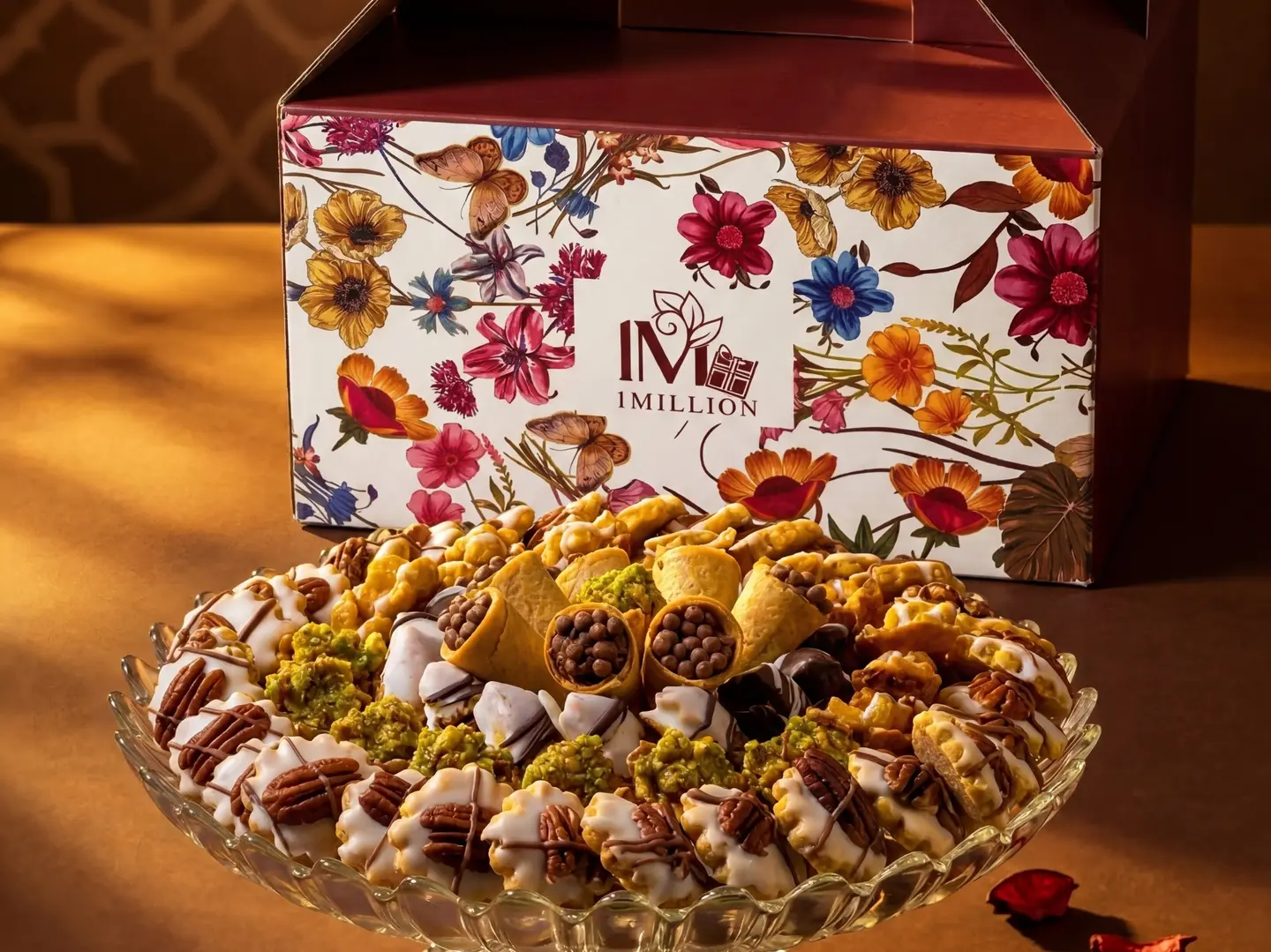 صينية حلا إيطالى كريستال