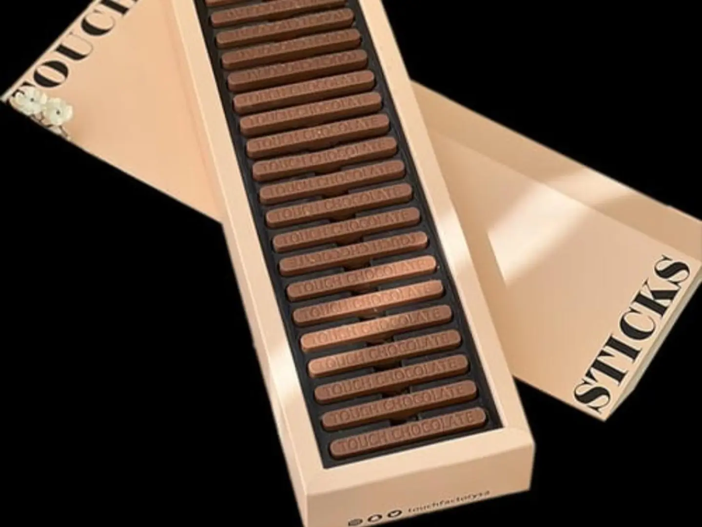 Chocolate Touch Sticks With Hazelnut Filling