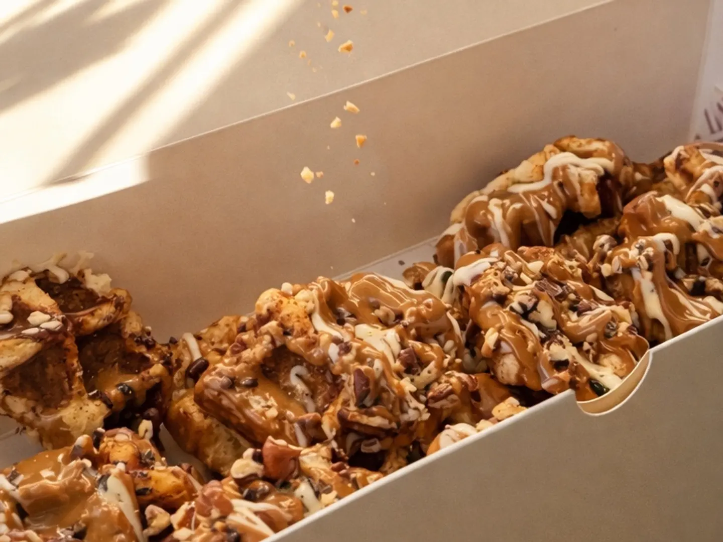 ميني سينامون وافل