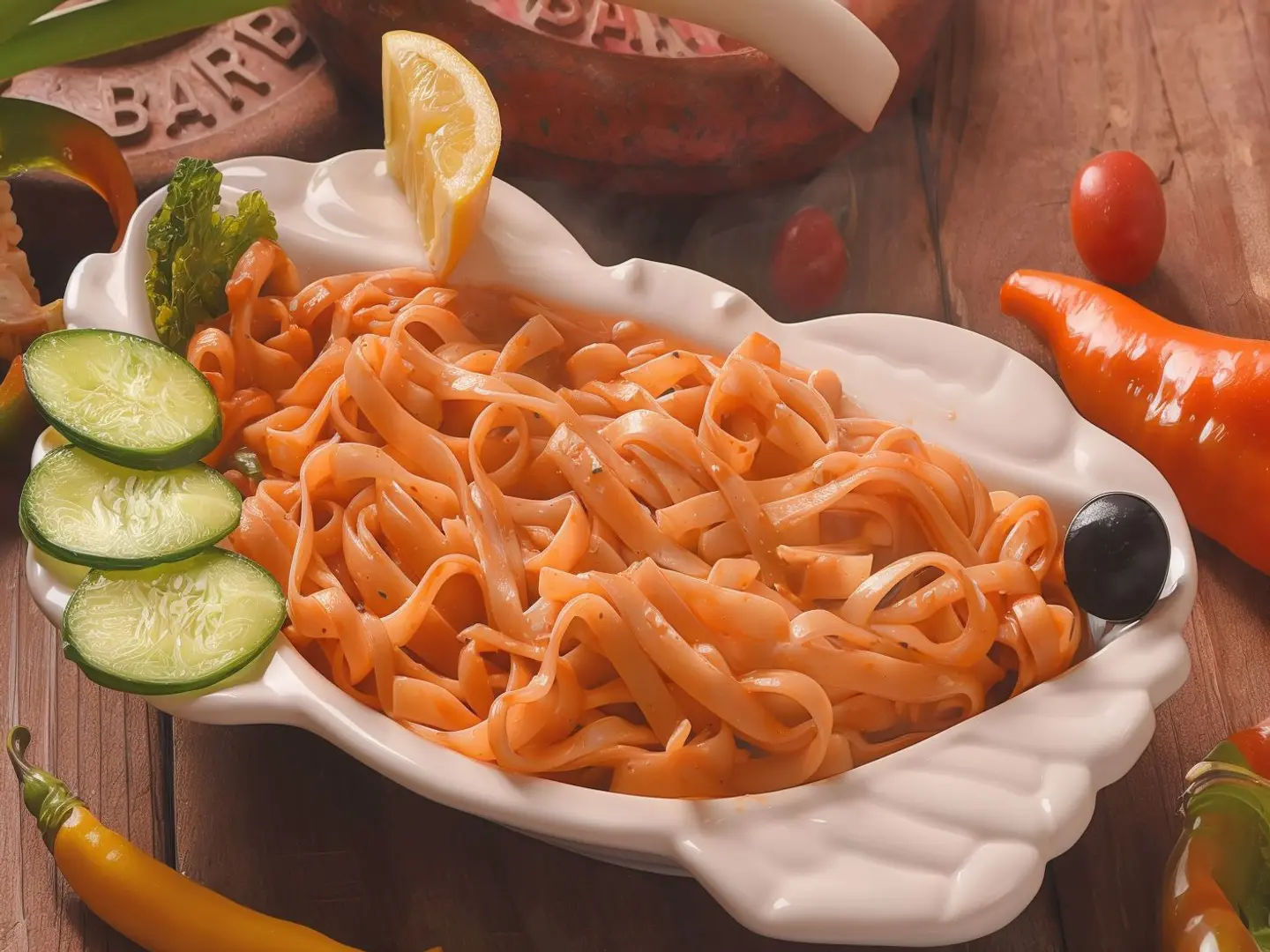 Zero Fat Pasta Meal
