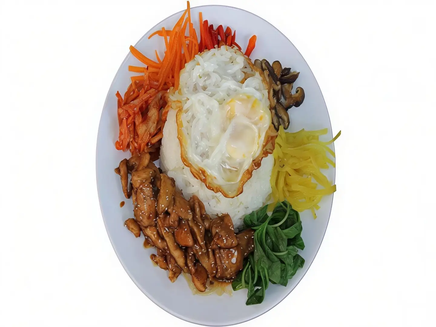 Korean Chicken Bibimbap