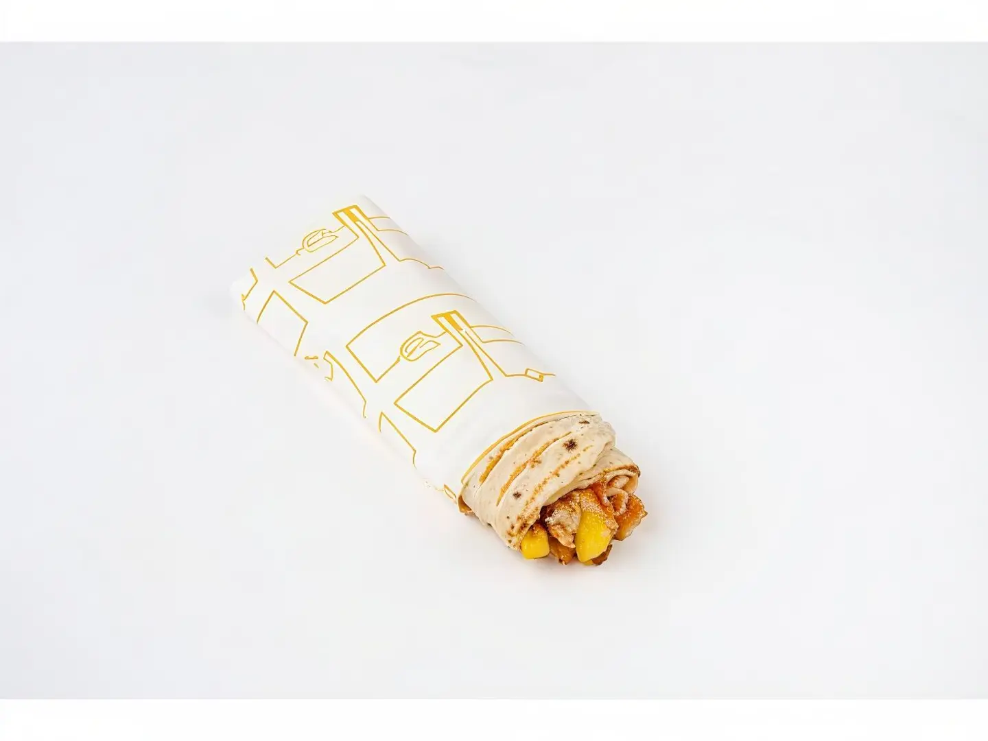Small Saj Chicken Shawarma