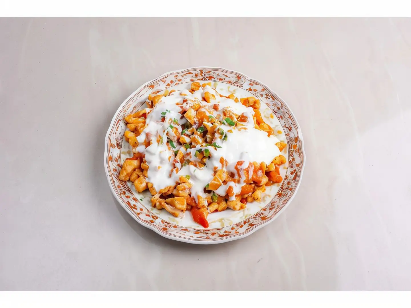 Chicken Mgalgal With Cheese