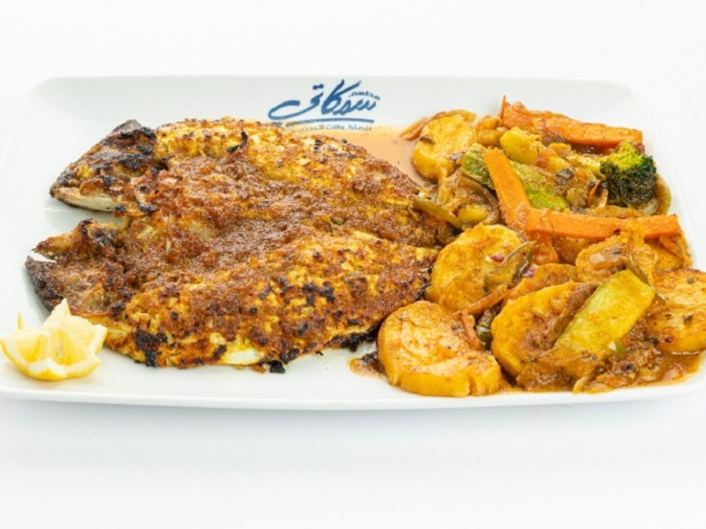 Supreme Daftr Meal With Potatoes And Butterfly Sauce With Rice