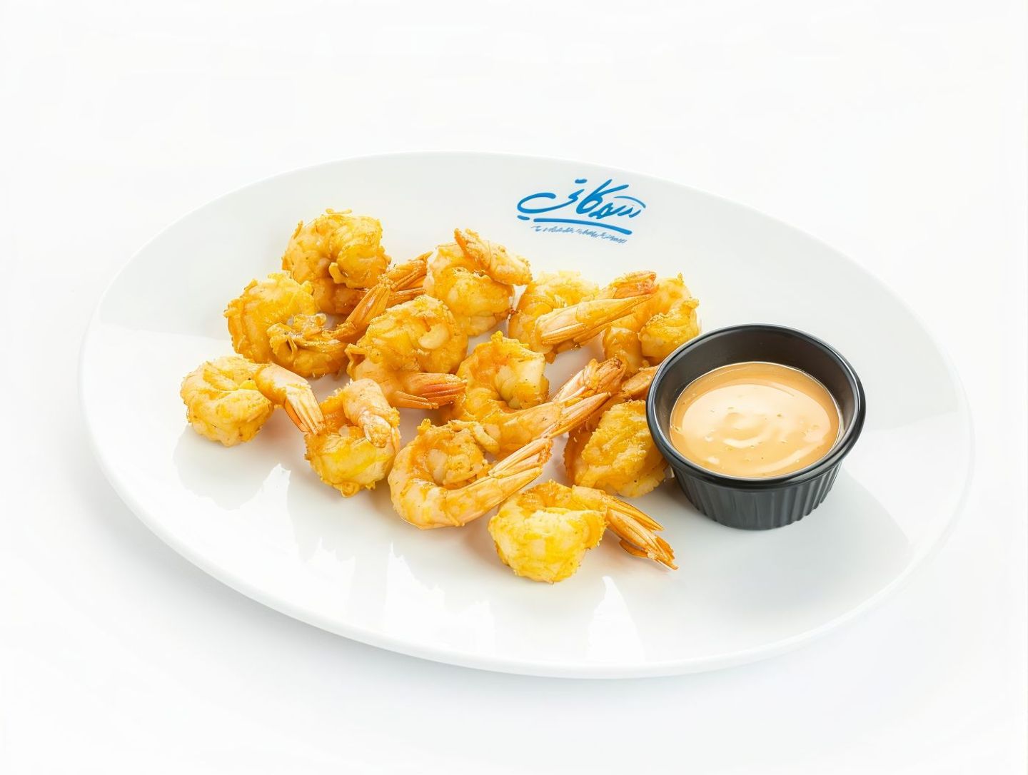 Crispy Fried Broasted Shrimp With Rice