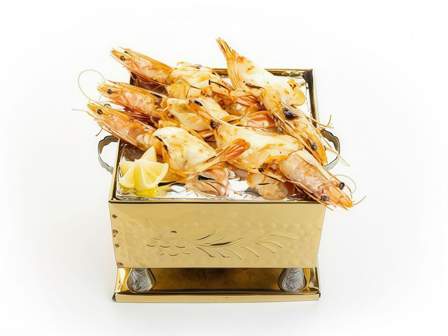 Butterfly Shrimp With Rice
