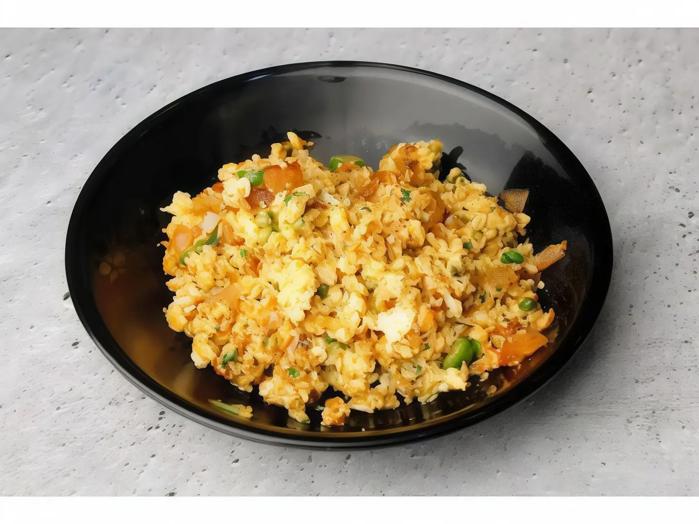 Wet Peas With Eggs