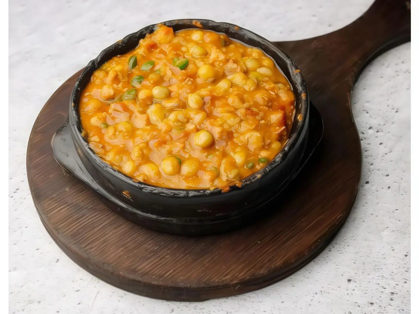Wet Peas With Tuna
