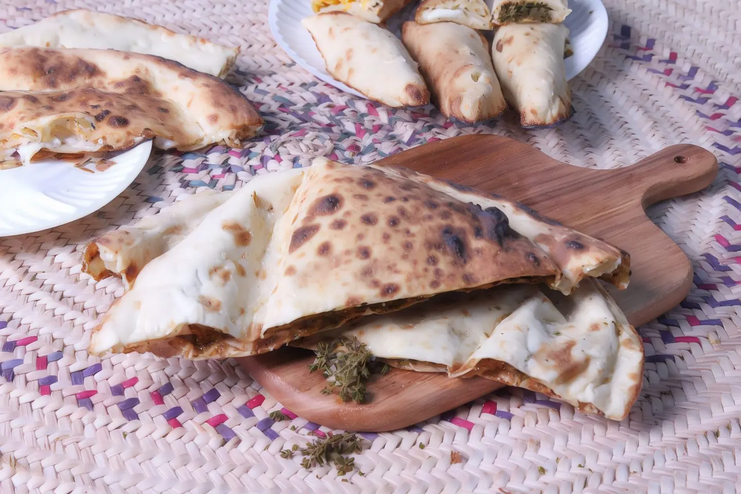 قرص زعتر بالجبن