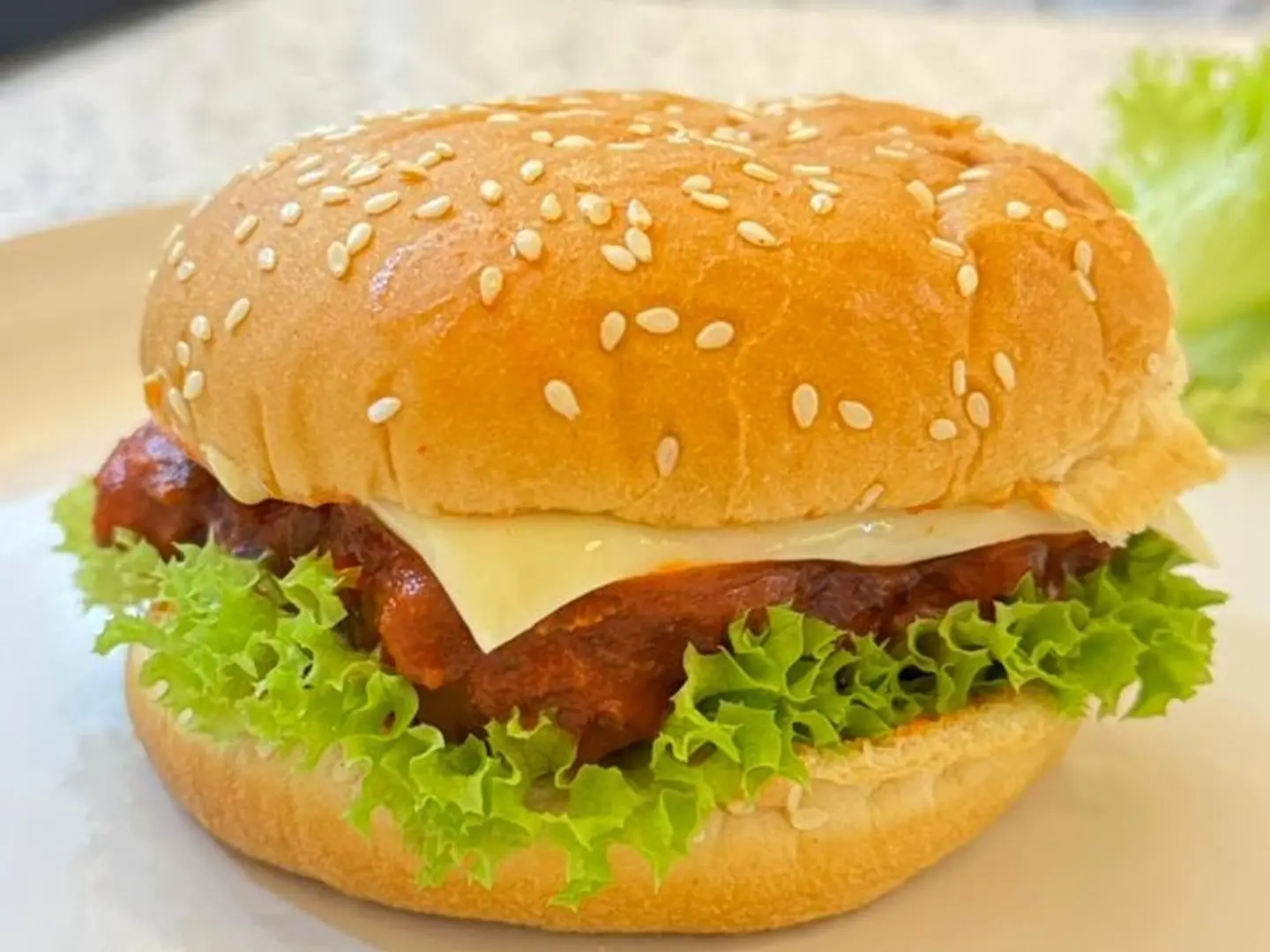 برجر دجاج بالزبدة