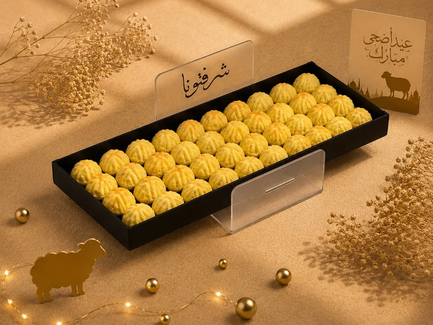 صينة العيد الفاخرة معمول تمر