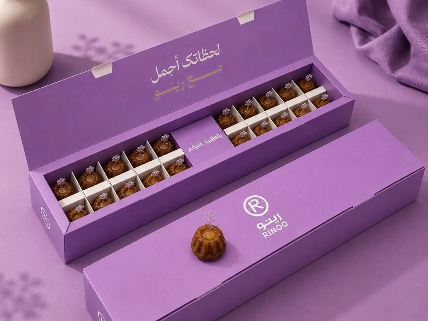 كيك التمر بالكراميل