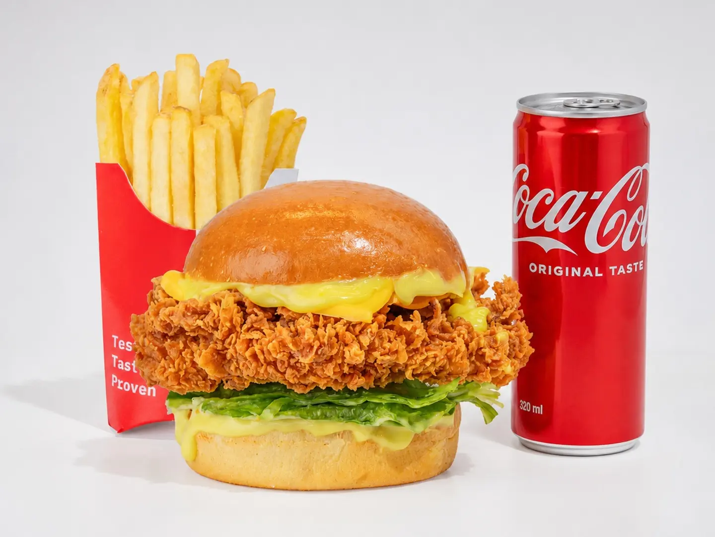 Meal Honey Mustard Burger