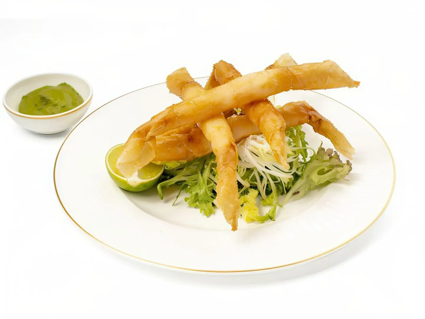 Fried Shrimp With Spicy Sauce